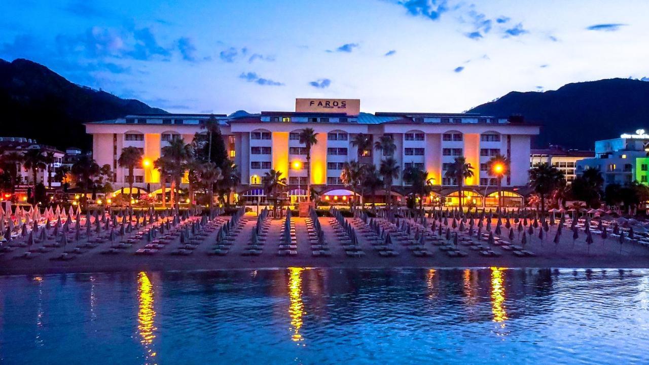 Faros Premium Beach Marmaris Bagian luar foto