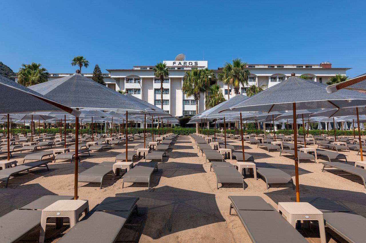 Faros Premium Beach Marmaris Bagian luar foto