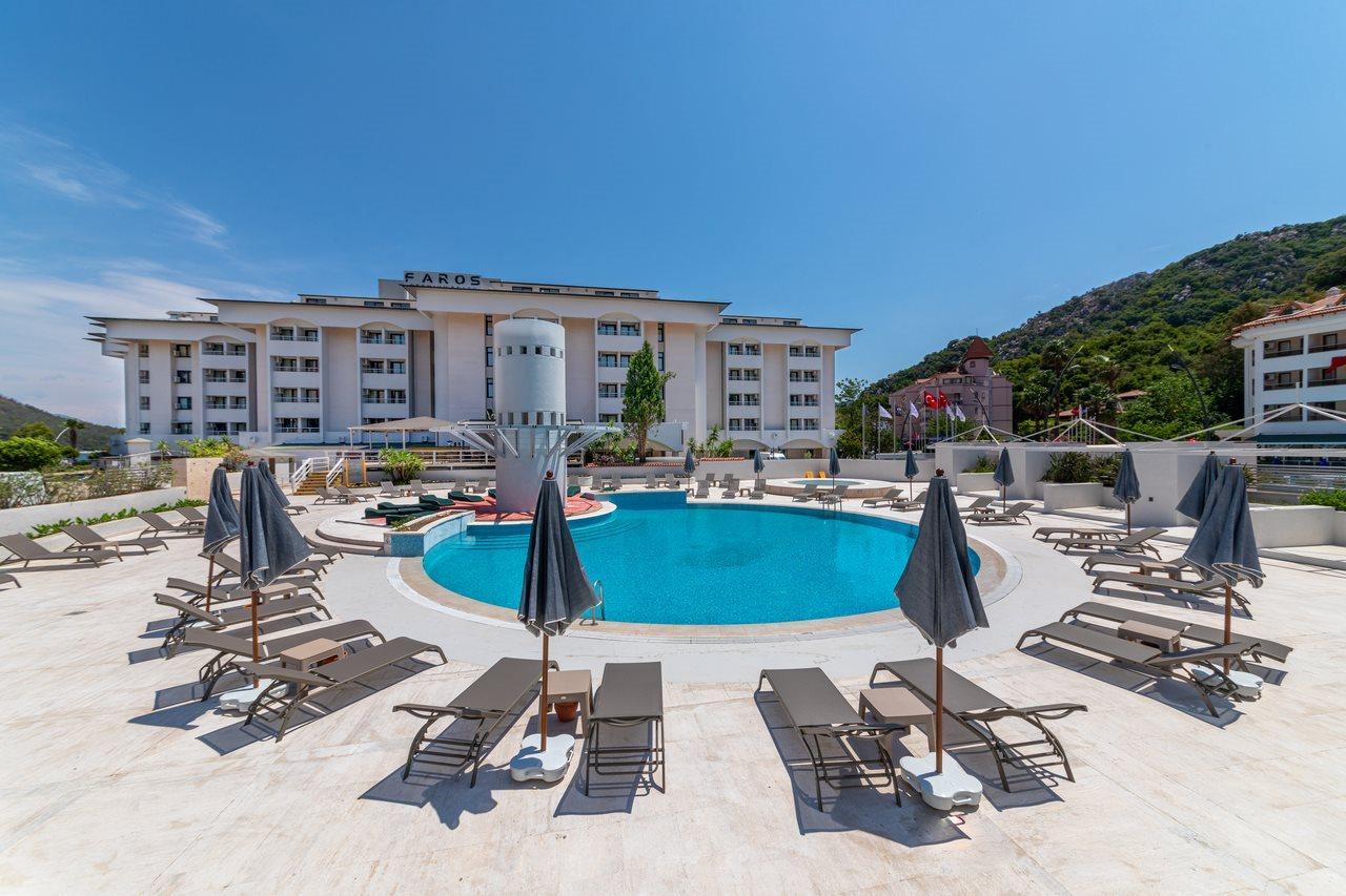 Faros Premium Beach Marmaris Bagian luar foto