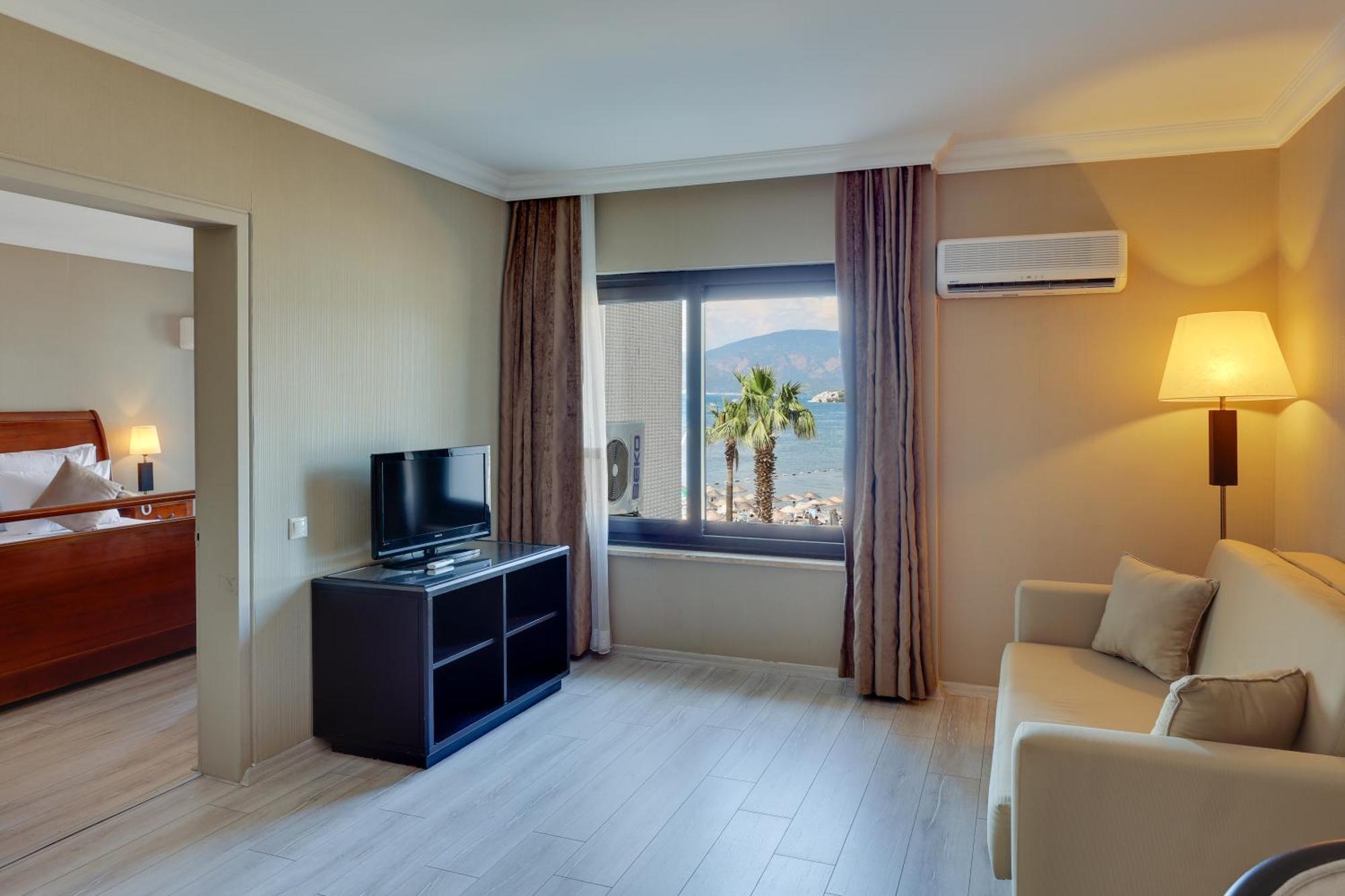 Faros Premium Beach Marmaris Bagian luar foto