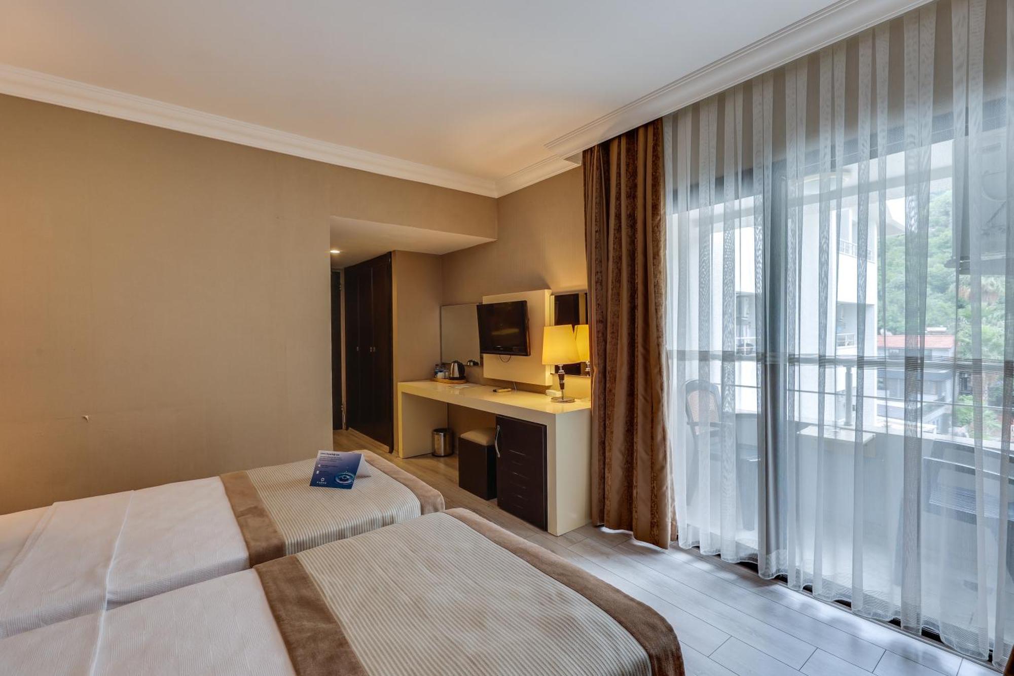 Faros Premium Beach Marmaris Bagian luar foto